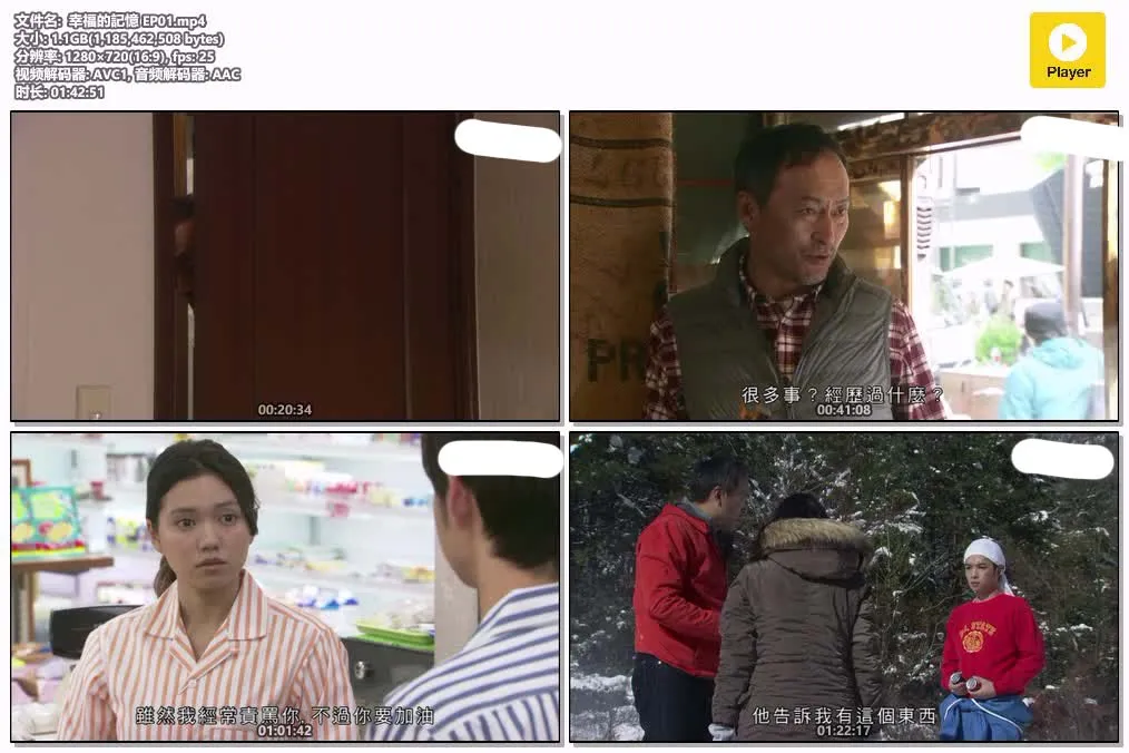 【幸福的記憶】(2017) 渡邊謙×北川景子 SP日剧 高清粤语资源 4