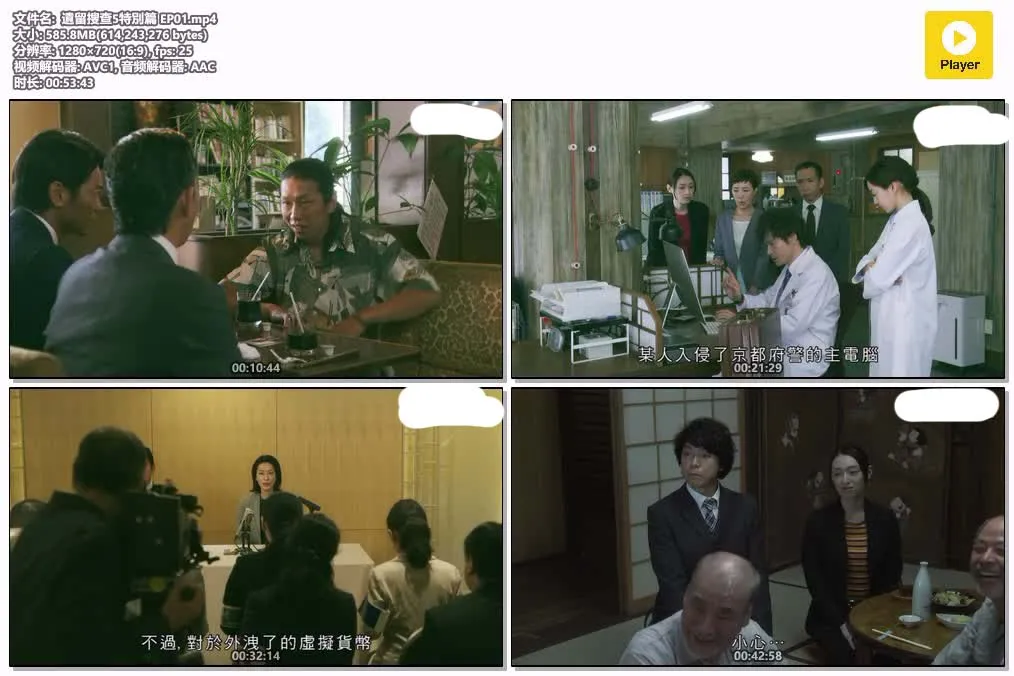 【遺留搜查 SP5】(2018) 上川隆也主演 懸疑日劇 高清粤语资源 4