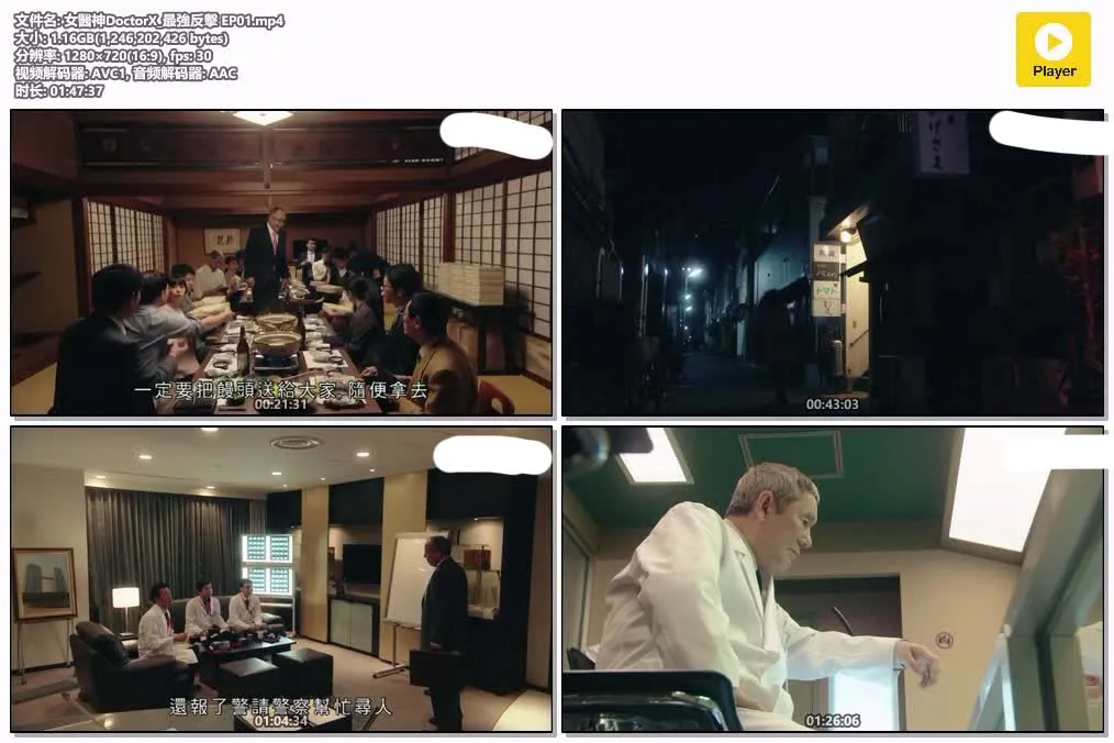 【女醫神Doctor X 特別篇】(2016) 米倉涼子主演 SP日剧 高清粤语资源 4