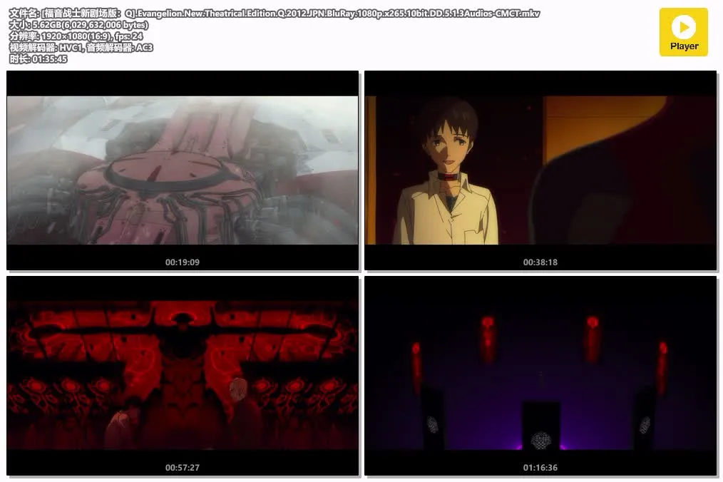 【福音戰士新劇場版：Q】(2012) 經典科幻動畫 高清三语资源 4