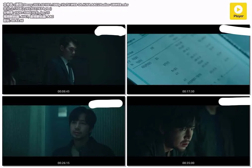 【诱饵】(2023) 張根碩主演 懸疑犯罪韓劇 全集高清粤语资源 4