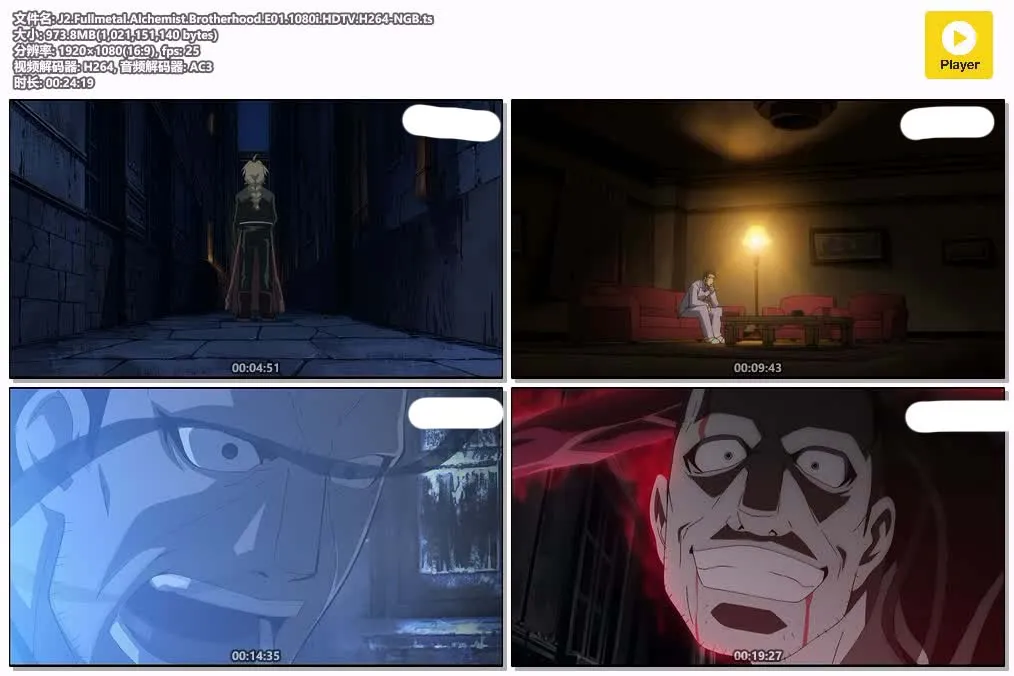 【鋼之鍊金術師 BROTHERHOOD】(2009) 經典奇幻神作 全集高清粤语资源 4
