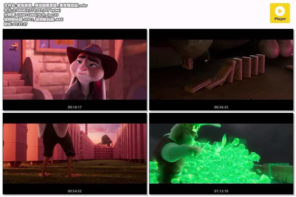 【雞兔聯盟：尋找暗黑倉鼠】(2022) 動畫電影 高清粤语资源 4