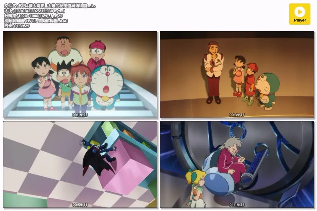 【電影多啦A夢：大雄的秘密道具博物館】(2013) 劇場版動畫 高清粤语资源 4