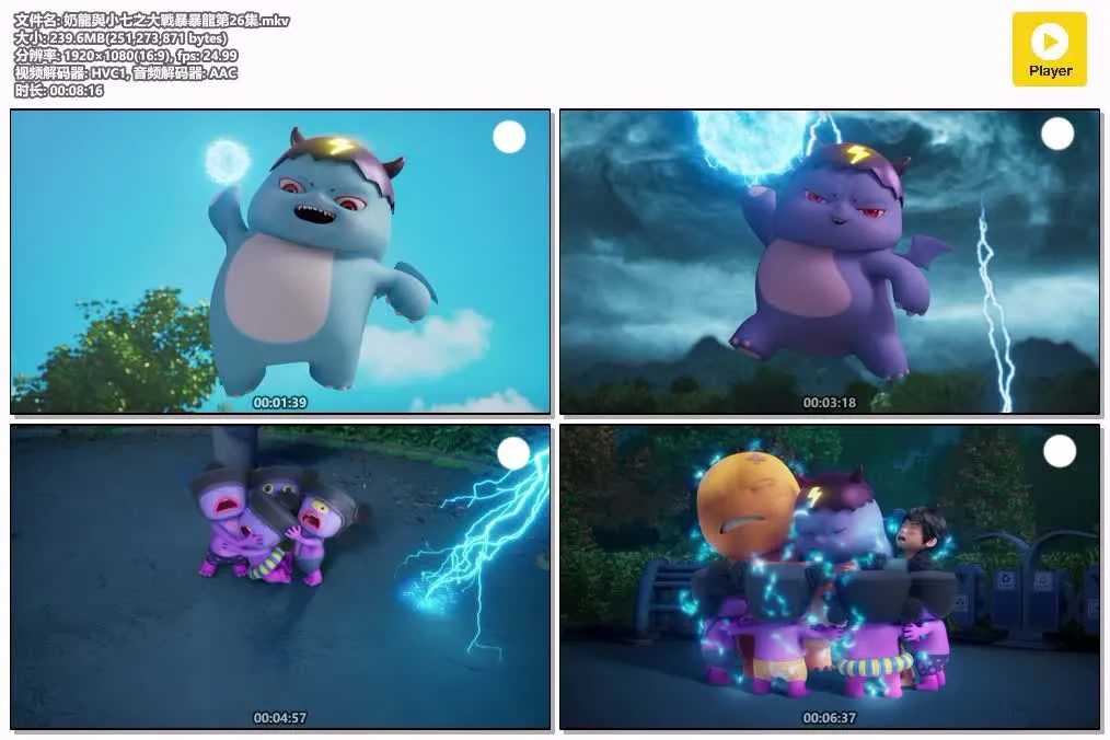 【奶龍與小七之大戰暴暴龍】(2024) 人氣搞笑動畫 全集高清粤语资源 4