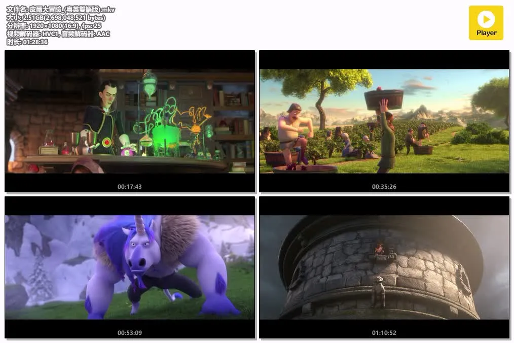 【皮爾大冒險】(2021) 法國奇幻動畫電影 高清粵英雙語資源 4