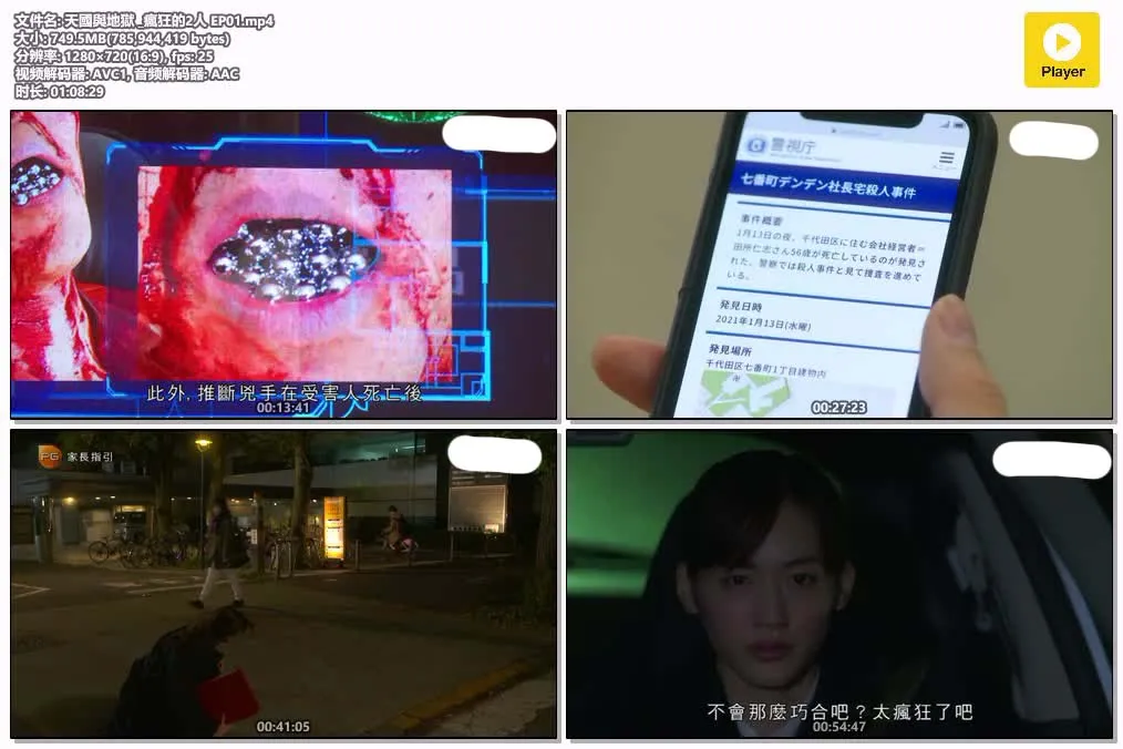 【天國與地獄】(2021) 綾瀨遙×高橋一生 靈魂互換懸疑劇 全集高清粵語資源 4