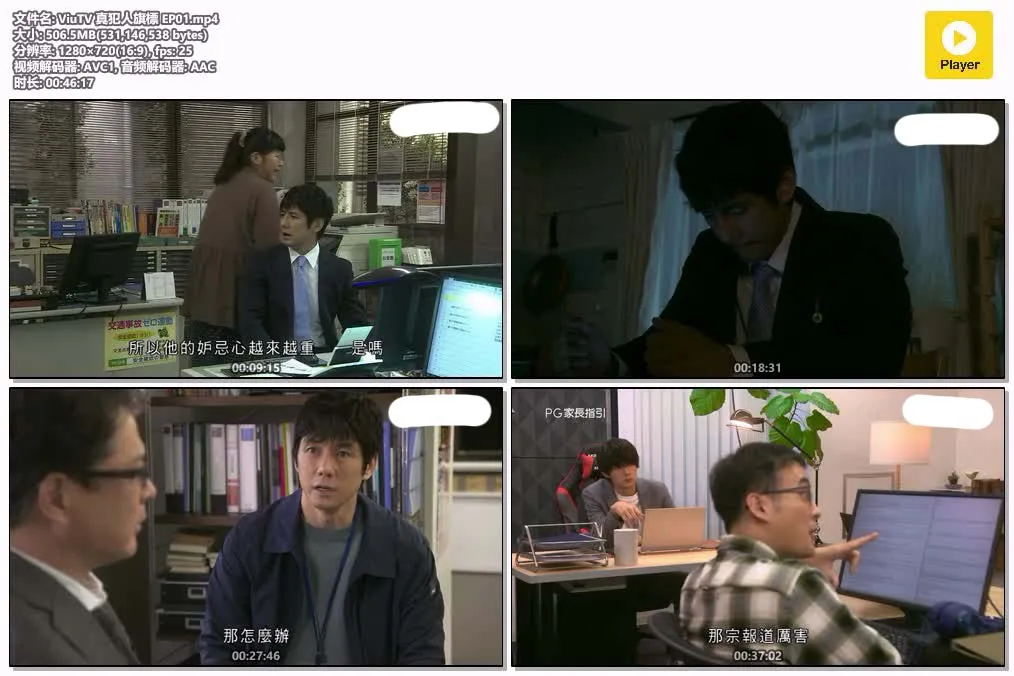 【真犯人旗幟】(2021) 西島秀俊主演 懸疑推理日劇 全集高清粵語資源 4