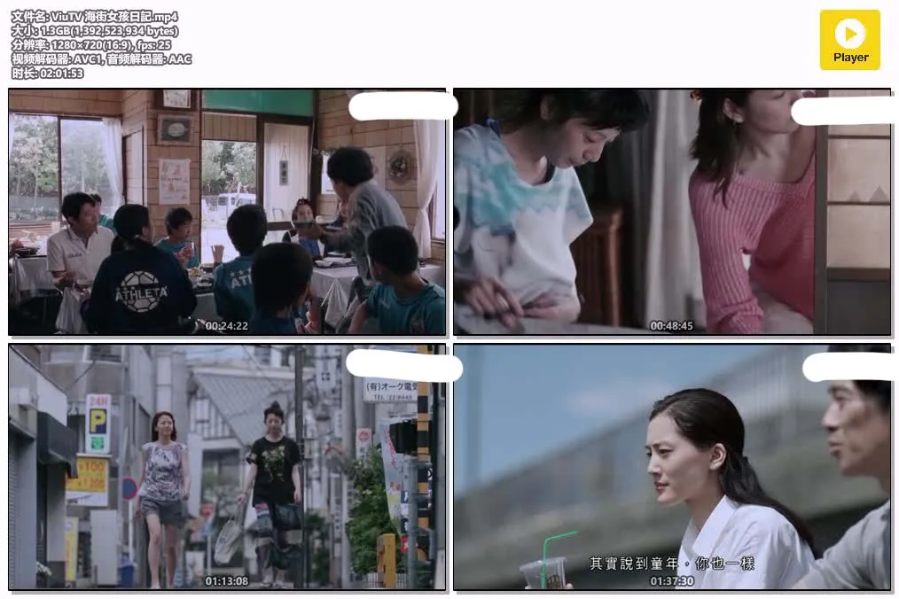 【海街女孩日記】(2015) 綾瀨遙×長澤正美 治癒系電影 高清粵語資源 4