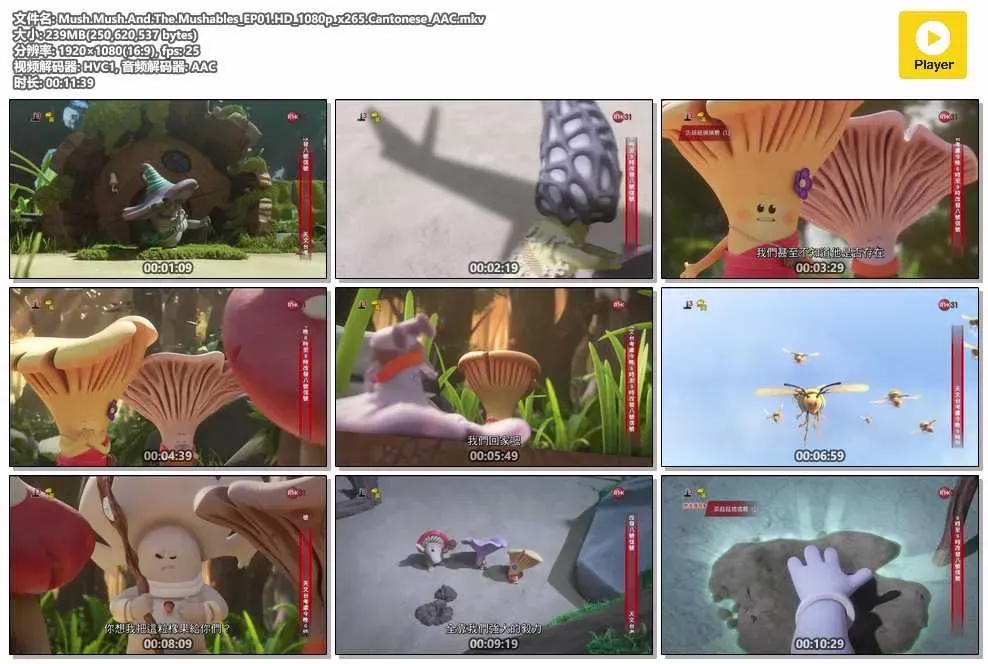 【奀奀菇搞搞震】(2020) 森林冒險兒童動畫 全50集高清粵語資源 4