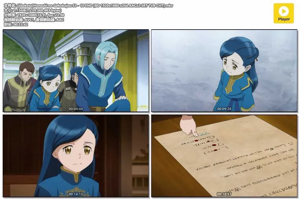 【小書痴的下克上 第3季】(2022) 異世界造書譚續作 全集高清粵語資源 4