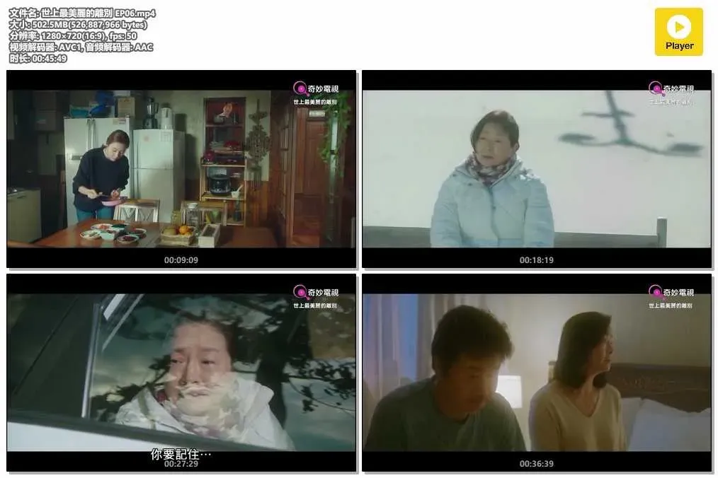 【世上最美麗的離別】(2017) 崔智友×珉豪 經典催淚親情劇 全集粵語資源 4