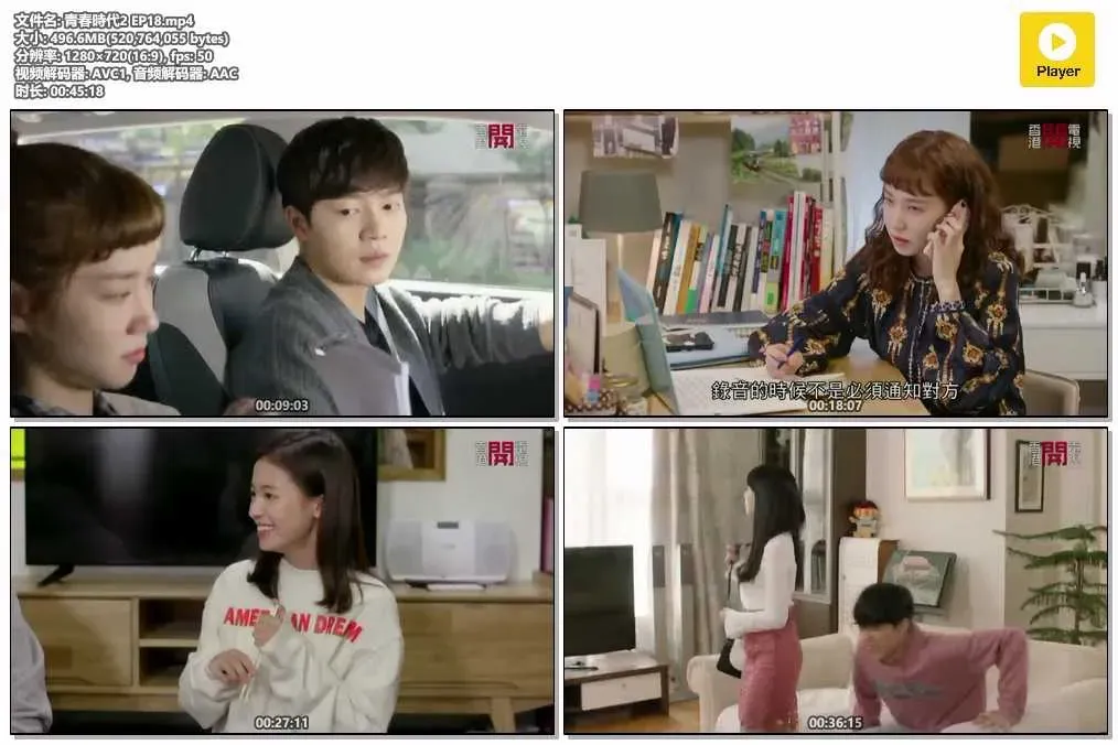 【青春時代2】(2017) 韓藝璃×朴恩斌 治癒系青春韓劇S2 全集粵語資源 4