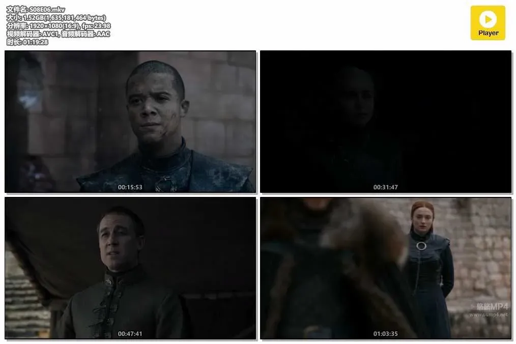【權力的遊戲 第八季 / Game of Thrones S8】(2019) 粵英雙語 1080P 史詩美劇最終章 4