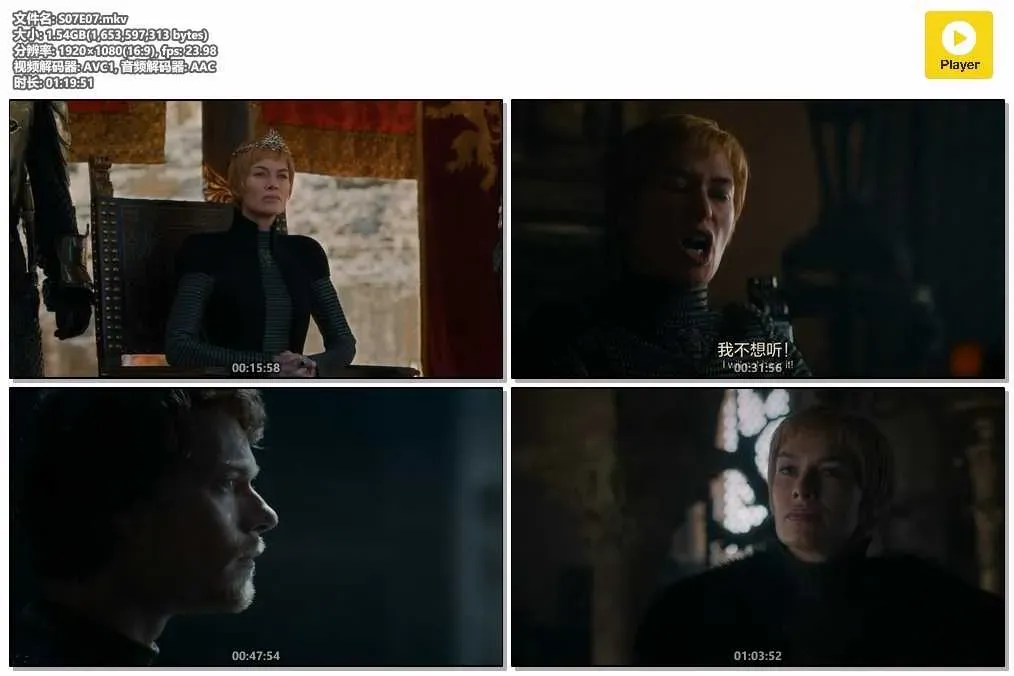 【權力的遊戲 第七季 / Game of Thrones S7】(2017) 粵英雙語 1080P 龍母歸來與長城崩塌 4