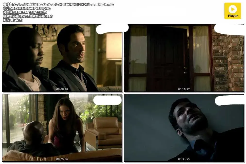 【魔鬼神探 第一季 / Lucifer S1】(2016) 湯姆艾利斯成名作 粵英雙語 720P 地獄之王在人間 4