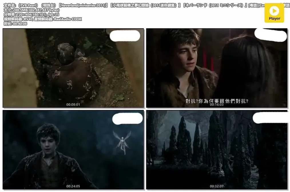 【小飛俠前傳之夢幻歷險 / Neverland】(2011) 粵語配音 迷你劇 彼得潘與胡克的起源 4