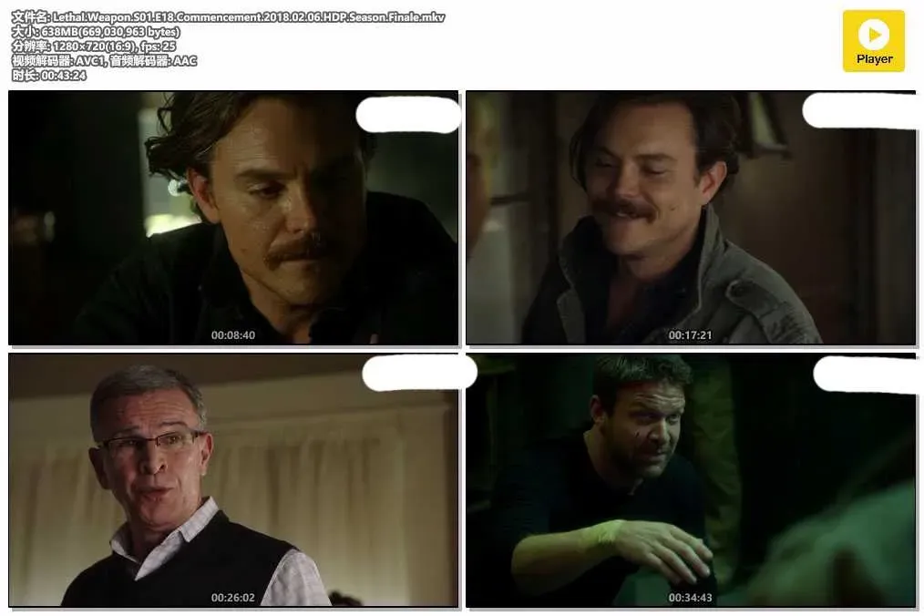 【轟天炮 第一季 / Lethal Weapon S1】(2016) 粵英雙語 720P 經典電影改編美劇 4