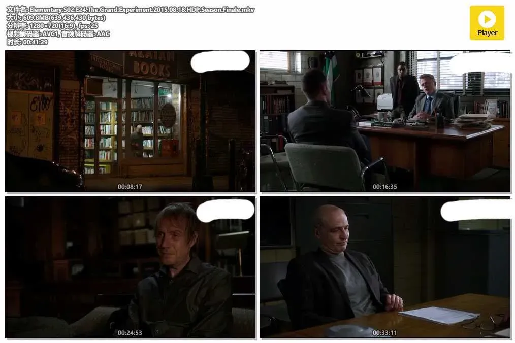 【福爾摩斯新傳 第二季 / Elementary S2】(2013) 粵英雙語 720P 邁克羅夫特登場 4