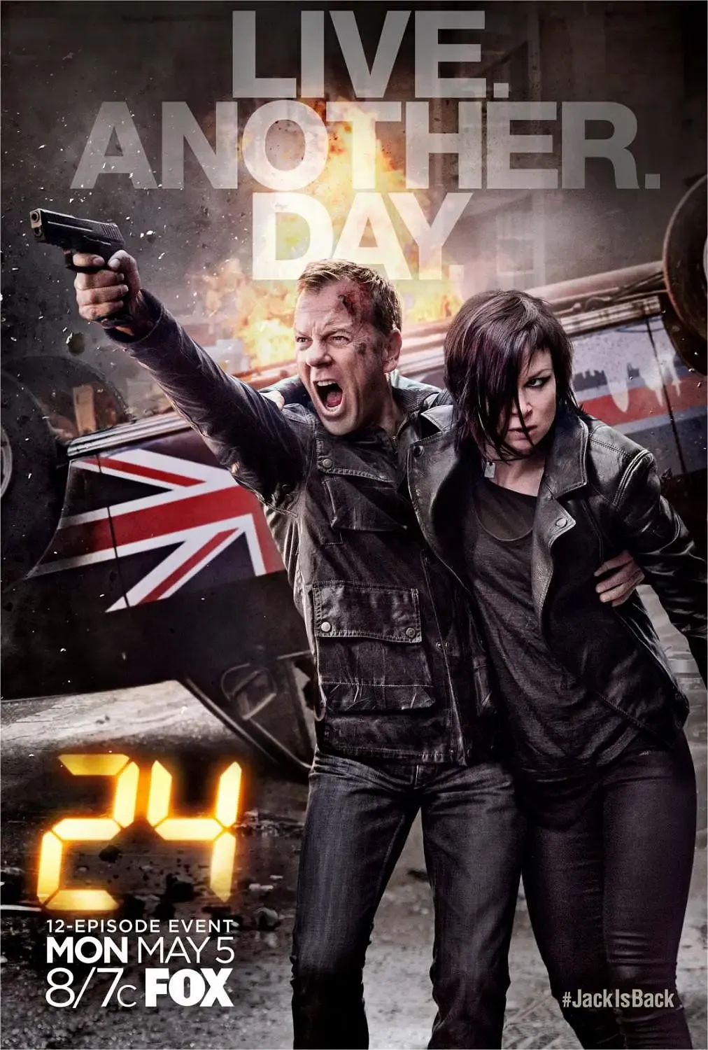 【24：再活一天 / 24: Live Another Day】(2014) 傑克鲍爾回歸 粵英雙語 720P