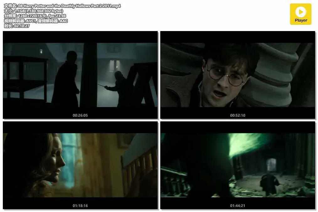 【哈利波特全集 / Harry Potter Collection】(2001-2011) 粵語配音 英文字幕 720P 8部完整版 5