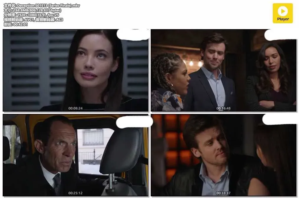 【真偽莫辨 / Deception】(2018) 魔術神探 粵英雙語 1080P 魔術師協助FBI破案 4