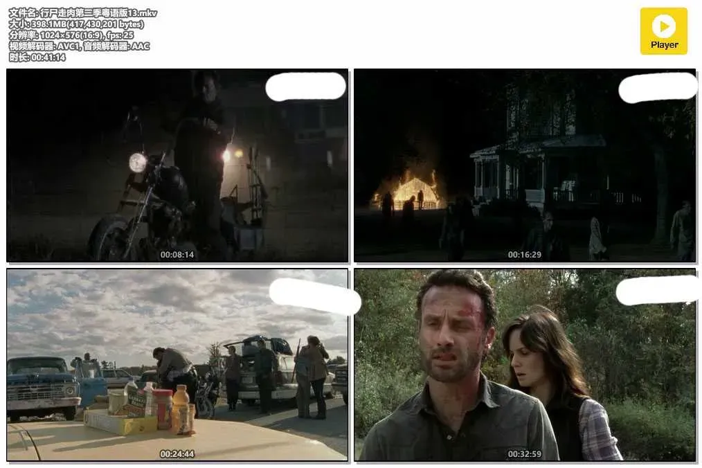 【行屍走肉 第二季 / The Walking Dead S2】(2011) 粵英雙語 576P 赫謝爾農場 肖恩之死 4