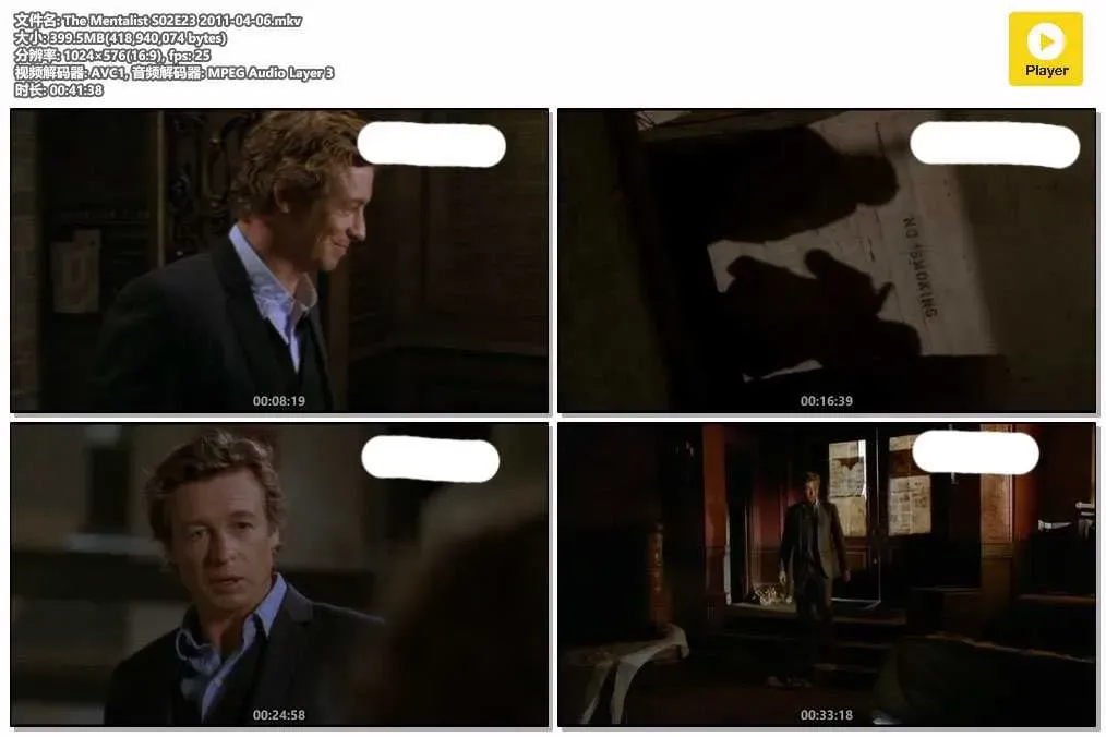 【心計 第二季 / The Mentalist S2】(2009) 粵英雙語 576P 紅約翰現身 虎啊虎啊 4
