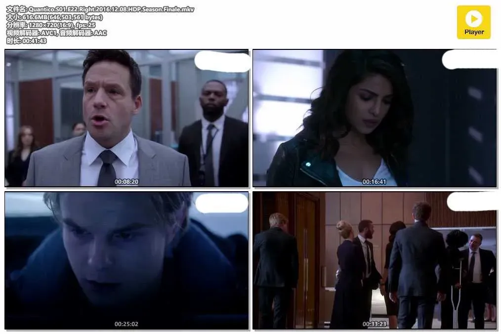 【無間諜戰 第一季 / Quantico S1】(2015) 粵英雙語 720P 誰是恐怖分子 雙線敘事 4