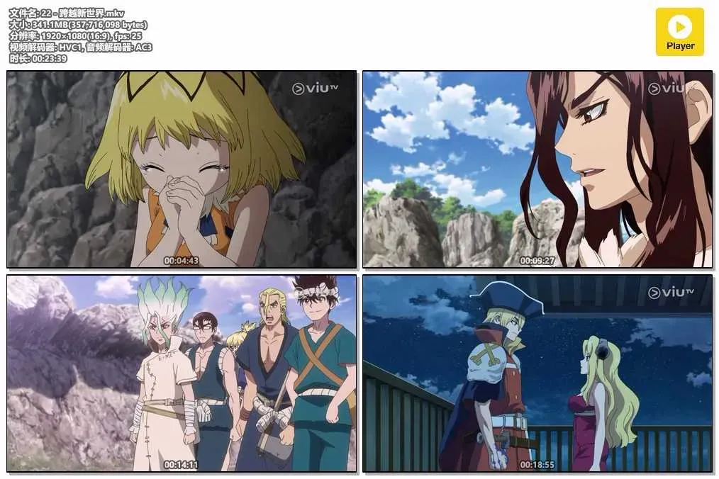 【石紀元 第三季:New World】(2023) 粵日雙語 1080P 高清全集下載 揭開石化真相 4