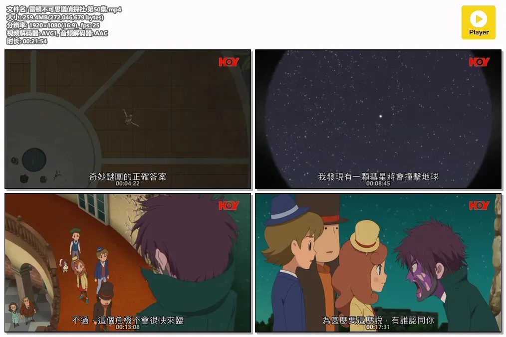 【雷頓不可思議偵探社 / 雷頓神祕偵探社】(2018) 粵語配音 1080P 全50集 經典推理動畫高清下載 4