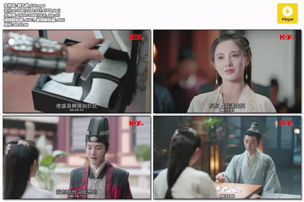 【君九齡 / Jun Jiu Ling】(2021) 粵語配音 1080P 彭小苒 金瀚 經典古裝勵志醫女劇高清下載