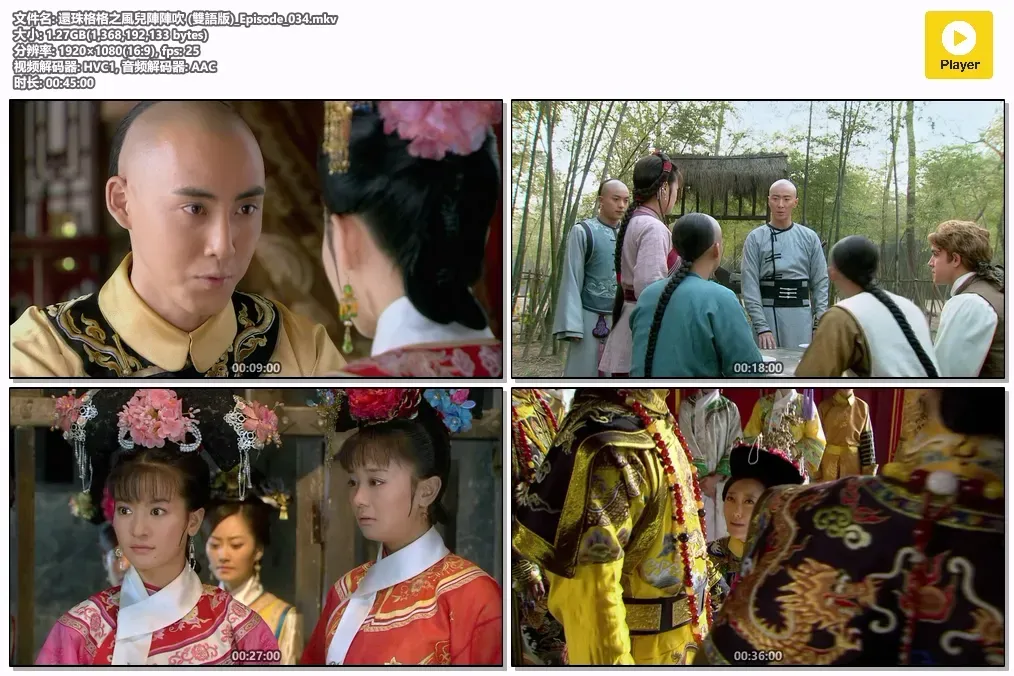 【新还珠格格2：风儿阵阵吹】(2011) 粤国双语 1080P 李晟 赵丽颖 经典古装逃亡篇下载 4