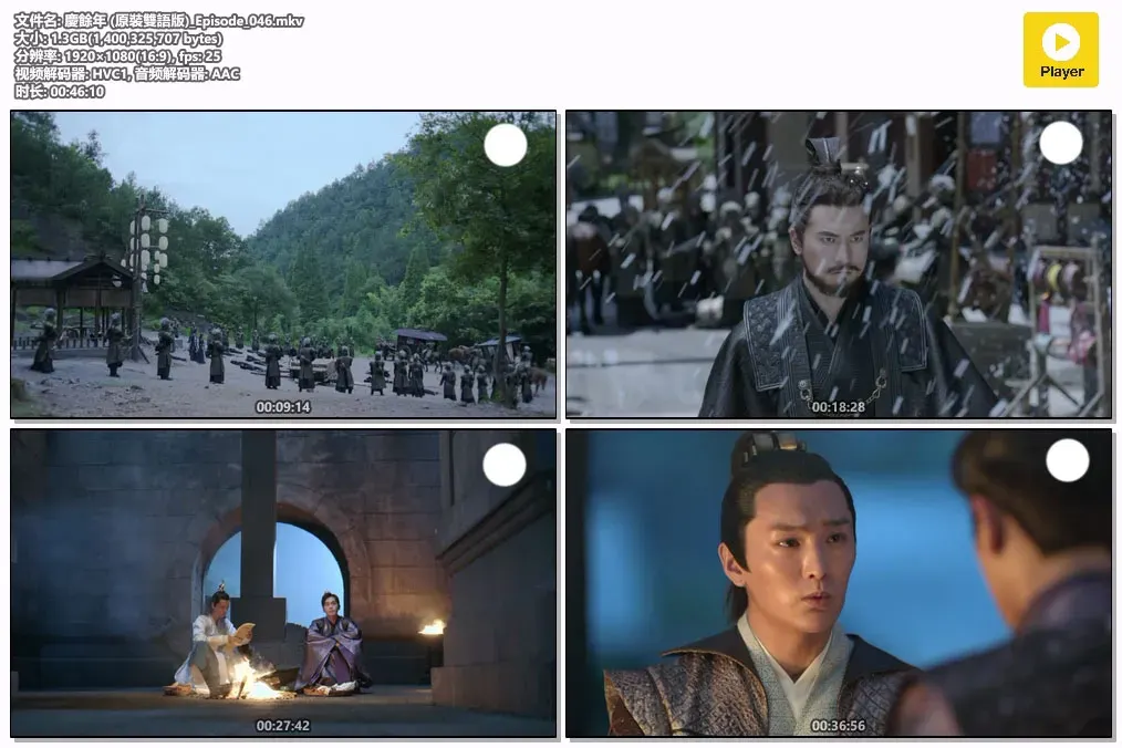 【庆余年 第一季 / 张若昀 陈道明】(2019) 粤国双语 1080P 高分权谋古装神剧下载 2