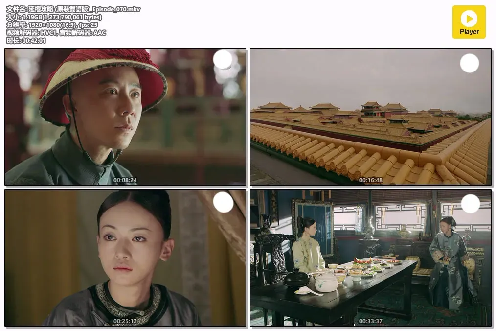 【延禧攻略 / 吴谨言 佘诗曼】(2018) 粤国双语 1080P 清宫权谋巅峰爽剧全集下载 2