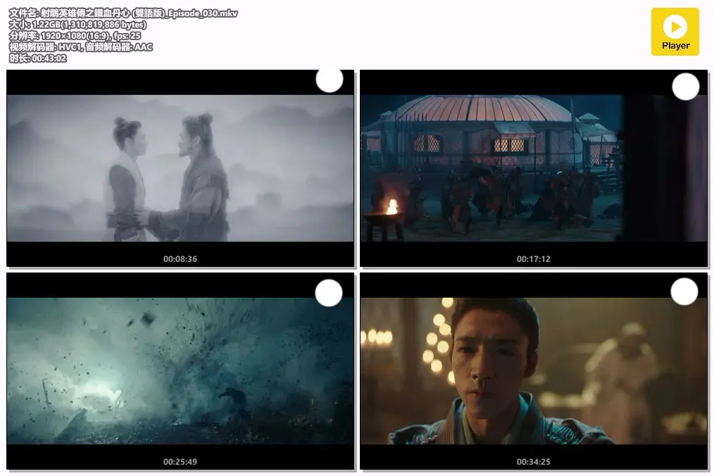 【射雕英雄传之铁血丹心 / 2024版】(2024) 粤国双语 1080P 金庸武侠世界全新启幕下载 2