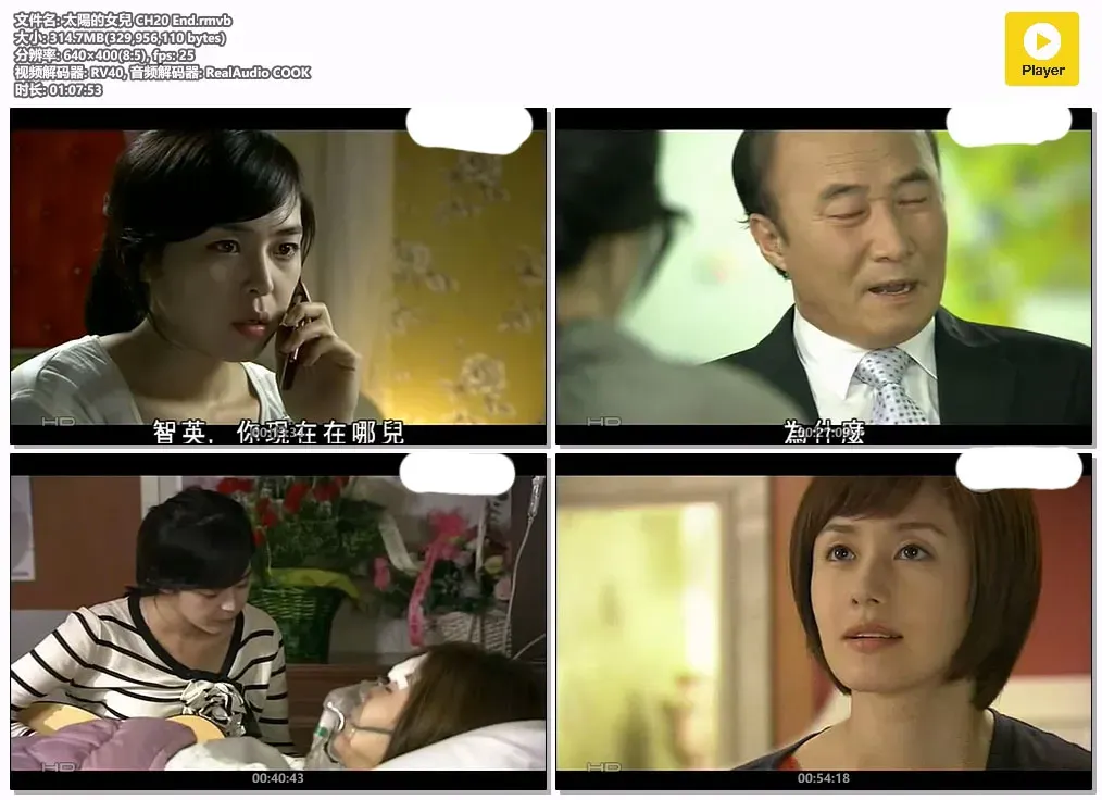 【太阳的女儿 / 金智秀 李荷娜】(2008) 粤语配音 标清 经典高分女性复仇伦理韩剧下载 2