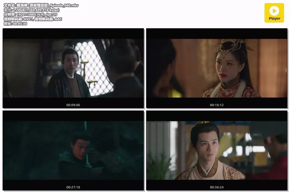 【藏海传 / 肖战 张婧仪】(2025) 粤国双语 1080P 蓝光超清顶级古装权谋复仇大剧下载 2