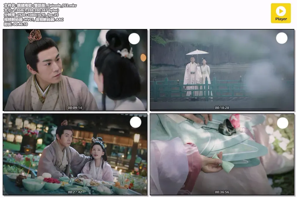 【锦绣南歌 / 李沁 秦昊】(2020) 粤国双语 1080P 蓝光超清顶级古装权谋爱情剧下载 2