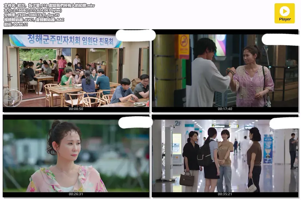 【初次,为了爱 / 廉晶雅 朴解浚】(2025) 粤韩双语 1080P 蓝光超清顶级家庭励志剧下载 2