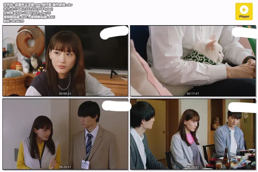 【孤独死又怎样 / 想要独自死去 全6集】(2025) 粤日双语中字 1080P NHK高口碑现实温情日剧下载 2
