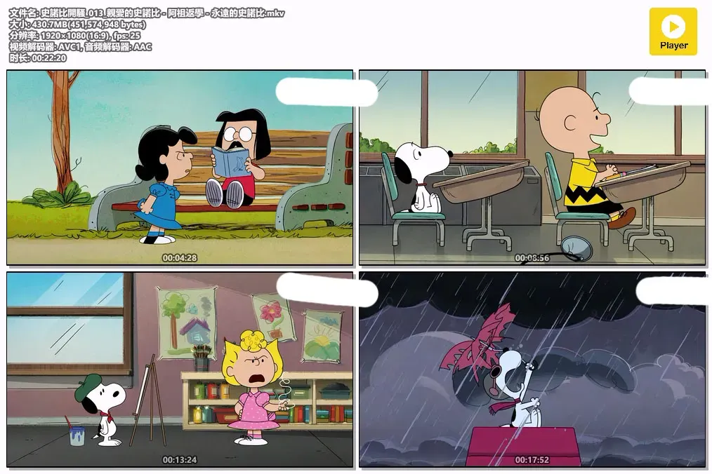 【史诺比开骚 第3季 / The Snoopy Show S3 全13集】(2023) 粤语版 1080P 全高清经典少儿治愈动画下载 2