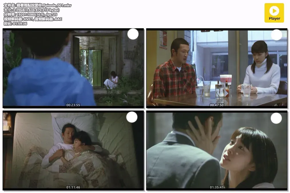 【藉着雨点说爱你 / 现在很想见你 电影】(2004) 粤日双语中字 1080P 竹内结子经典日本纯爱催泪神作下载 2